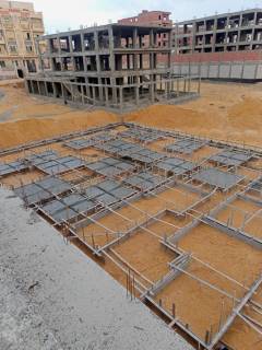 شقتك ارضي بجاردن وفيها انشاءات الحي التاني