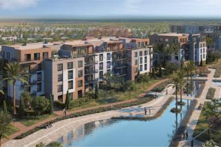 شقة للبيع أرضى بحديقة بالتقسيط على 6سنوات بجاليريا مون فالى التجمع الخامس