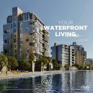 أفضل موقع و عائد استثمارى دوبلكس أرضى بأركان بالم