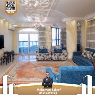 شقة للبيع 215 متر كليوباترافيو بحر مباشر