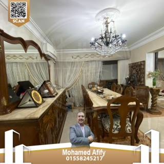 شقة للبيع 181متر سموحة المربع الذهبى