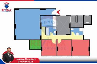بموقع متميز شقة 145م بسموحة الجديدة كمبوند Uptown