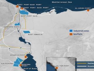 ارض مصانع بالمنطقة الصناعية بالعين السخنة