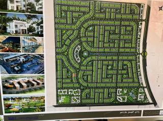 أرض للبيع وادي النيل جاردينز ع بحيرة وجزيرة اكتوبر