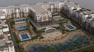 شاليهات فندقيه بمنتجع Marina Hills العين السخنه