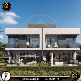 شاليه ارضي بحديقة للبيع 142م Q North