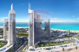 شقة للبيع العلمين ذا جيت 121 م