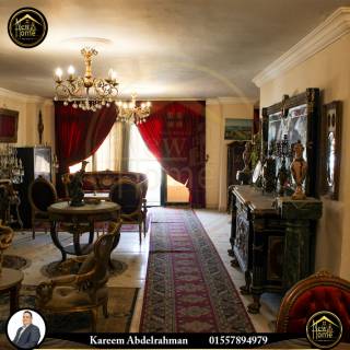 شقة للبيع 235م الابراهيمية شارع ابو قير مباشرة