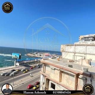 شقة للبيع 145م كليوباترا علي البحر مباشرة