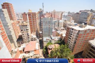 شقة 155م للبيع فلمنج شارع احمد باشا ترك