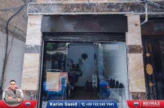 محل 40 متر للايجار شارع مرتضي 25 الف شهري