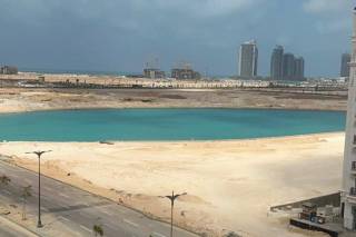 ستوديو للبيع فيو لاجون الحي اللاتيني العلمين 93 م