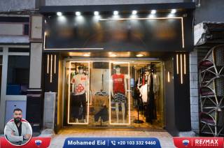 محل للبيع 90 متر المندرة شارع جمال عبدالناصر