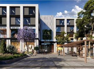 محل 140 متر للإيجار بموقع مميز على محور 26 يوليو