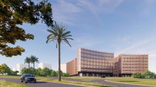 أعلى عائد مكتب بمقدم 10 في 205 أركان بالم