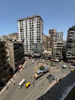 شقة للبيع 100م محرم بك ميدان الرصافة الرئيسي