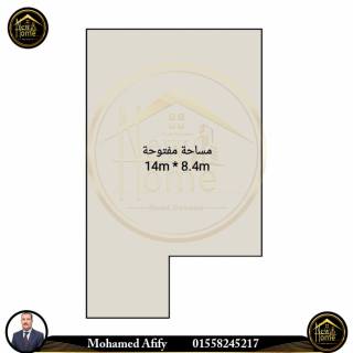 محل للايجار 245 متر سابا باشا علي الترام مباشره