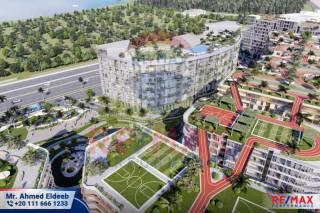 دوبلكس للإيجار 425 متر سموحة شارع حسن علام