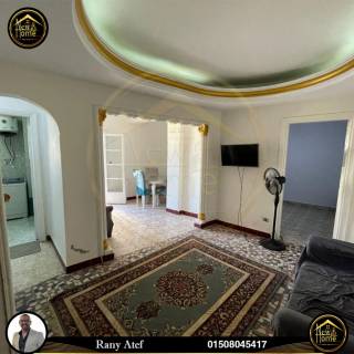 شقة للايجار المفروش 120م كيلوباترا بحر مباشر