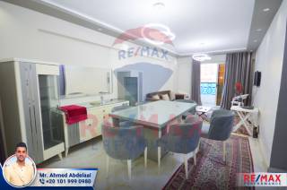 للايجار شقة مفروشة 110م جمال عبد الناصر