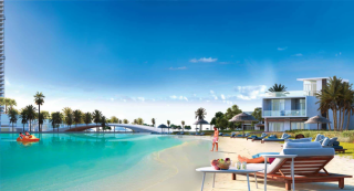 شاليه للبيع في كومباوند مزارين فيو علي البحيره والبحر