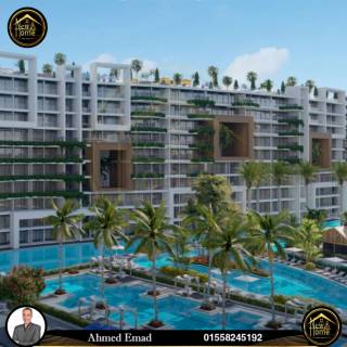 شقة للبيع الحي اللاتيني العلمين الجديدة 87 متر