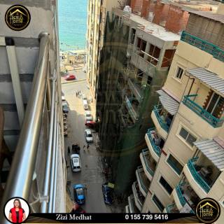 شقة للبيع 160 متر سيدى بشر فيو بحر جانبى