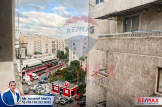 شقة للبيع 125 متر سموحة شارع فيكتور عمانويل الرئيسي