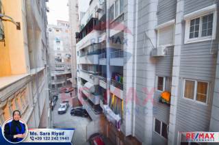 شقة 145 متر للايجار مفروشة ومكيفة في رشدي