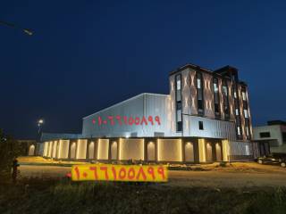 مصنع هندسي للايجار800متر بالسادات به جملون 600صاف