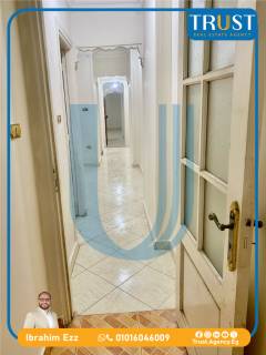 شقة 140م للبيع السيوف تاني نمره من ش امين حسونة