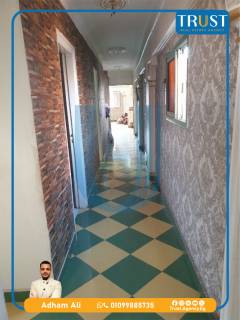 شقة 185م للبيع محرم بك خطوات للرصافة