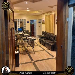 مقر مفروش للايجار الإدارى 150 متر سموحة