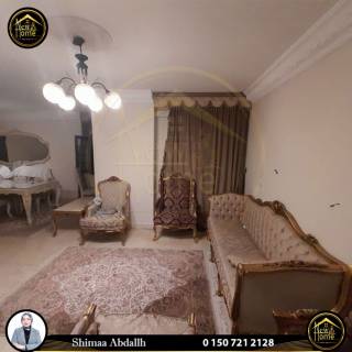 شقة مفروشة للايجار 120 متر سموحة شارع فوزي معاذ