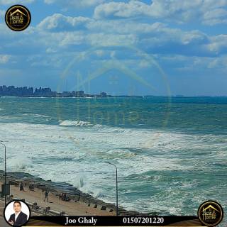 شقة للبيع 90م سبورتنج بحر مباشر