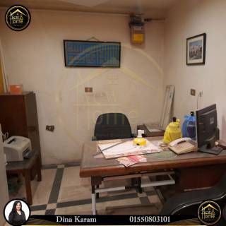 مقر مفروش للايجار الإدارى 150 متر سموحة