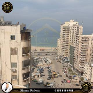 شقة للبيع 165 متر سيدي بشر محمد نجيب تري البحر بوضوح