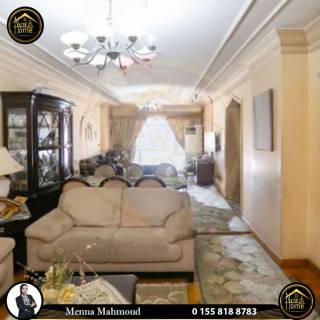 شقة للبيع 163م جناكليس علي الترام مباشرة