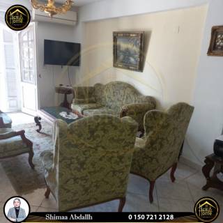 شقة للايجار المفروش 210 متر الابراهيميه