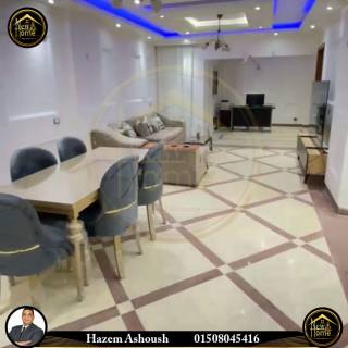 شقة للإيجار المفروش 165 متر سموحة شارع فوزى معاذ