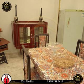 شقة مفروشة للايجار 150 متر سموحة شارع فوزي معاذ
