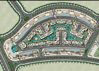 شقة ريسيل فى كومبوند اللوتس الجنوبى فى التجمع الخامس