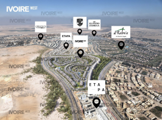 فيلا ستاند الون للبيع في الشيخ زايد فيو بول 278م