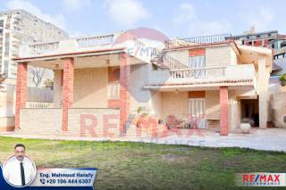 ڤيلا مسجلة للبيع 850م بالعجمي ش جمعة مفتاح