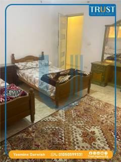 شقة 135م للايجار الحديث مفروشة سموحة