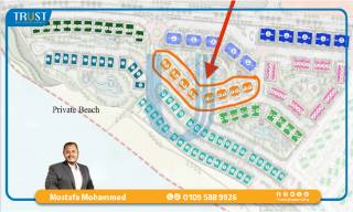 شاليه مساحة 151م للبيع مارينا 8 الساحل الشمالي