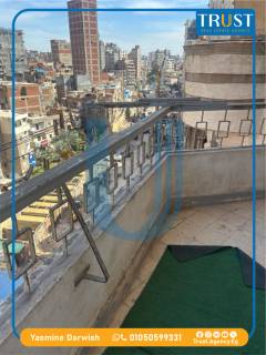 شقة 100م للبيع لوران متفرع من ش ابوقير