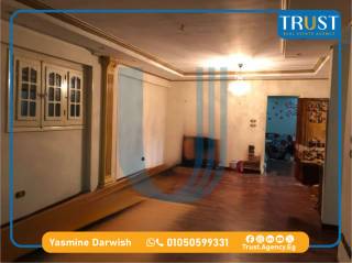 شقة 125م للبيع جليم متفرع من شارع ابوقير