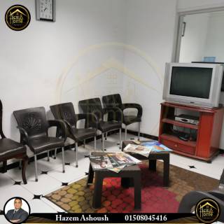 مقر اداري للايجار 50 متر سابا باشا علي الترام