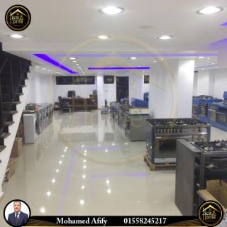 محل دوبلكس للبيع 405 متر الابراهيمية ش بورسعيد